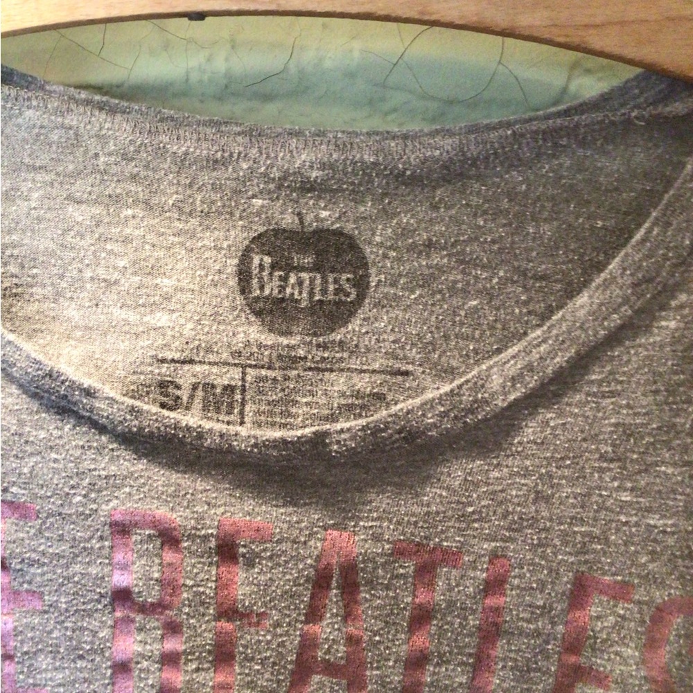 New! Vintage soft The Beatles Gray T-Shirt - Picture 3 of 4